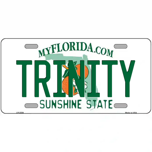 Trinity Florida Metal Sign