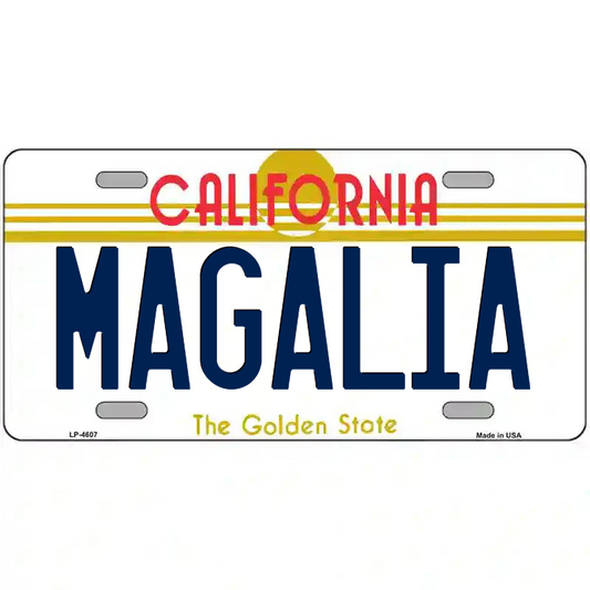Magalia California Metal Sign