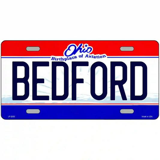 Bedford Ohio Metal Sign
