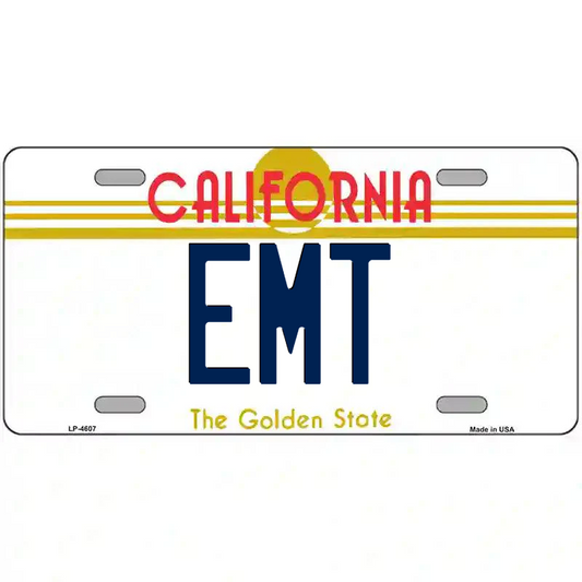 EMT California Metal Sign