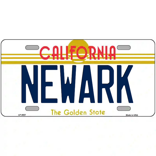 Newark California Metal Sign