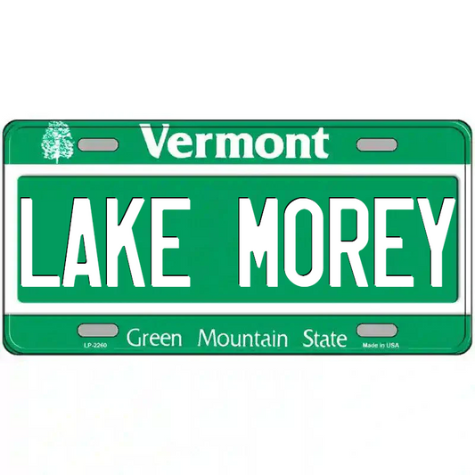 Lake Morey Vermont Metal Sign
