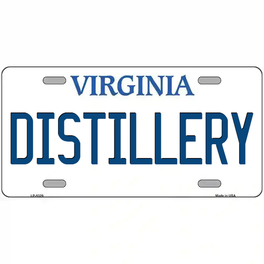 Distillery Virginia Metal Sign