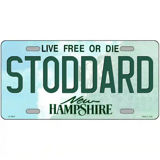 Stoddard New Hampshire Metal Sign