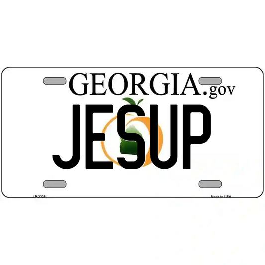 Jesup Georgia Metal Sign