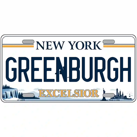 Greenburgh New York Excelsior Metal Sign
