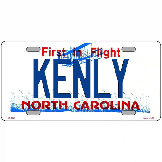 Kenly North Carolina Metal Sign