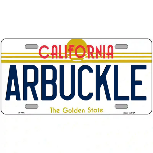 Arbuckle California Metal Sign