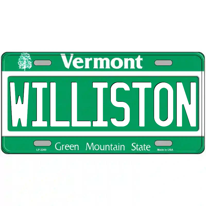 Willison Vermont Metal Sign