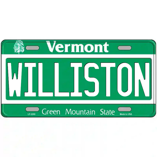 Willison Vermont Metal Sign