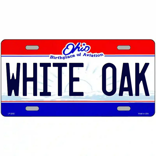 White Oak Ohio Metal Sign