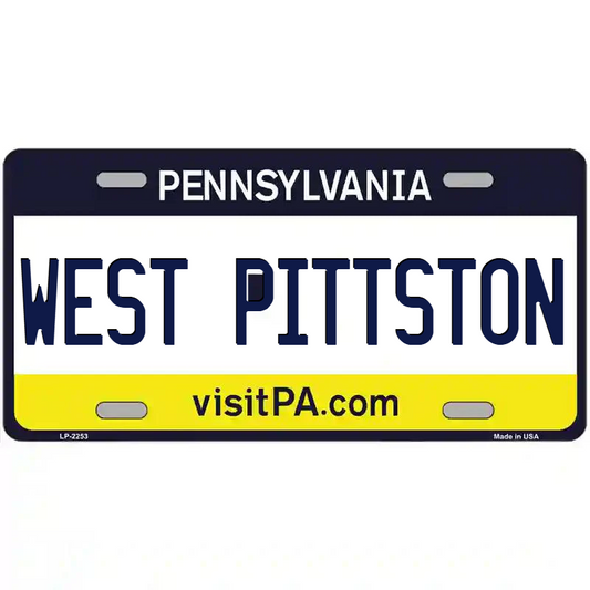 West Pittston Pennsylvania Metal Sign