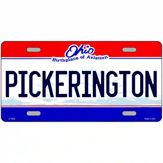 Pickerington Ohio Metal Sign