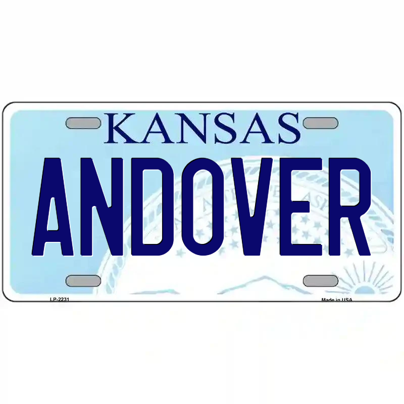 Andover Kansas Metal Sign