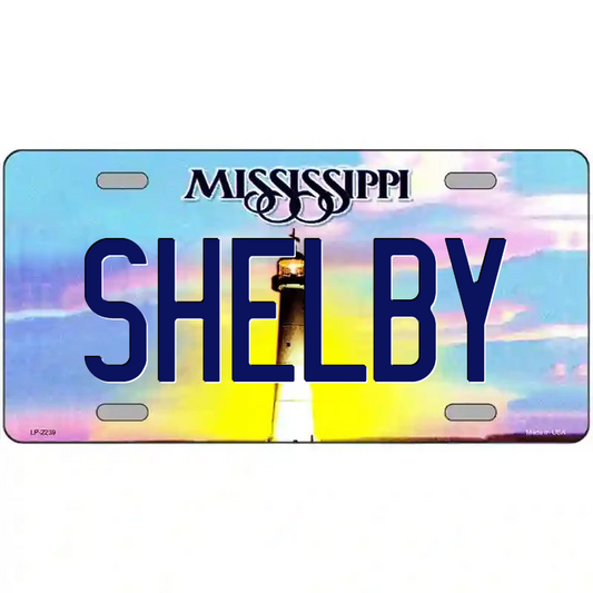 Shelby Mississippi Metal Sign