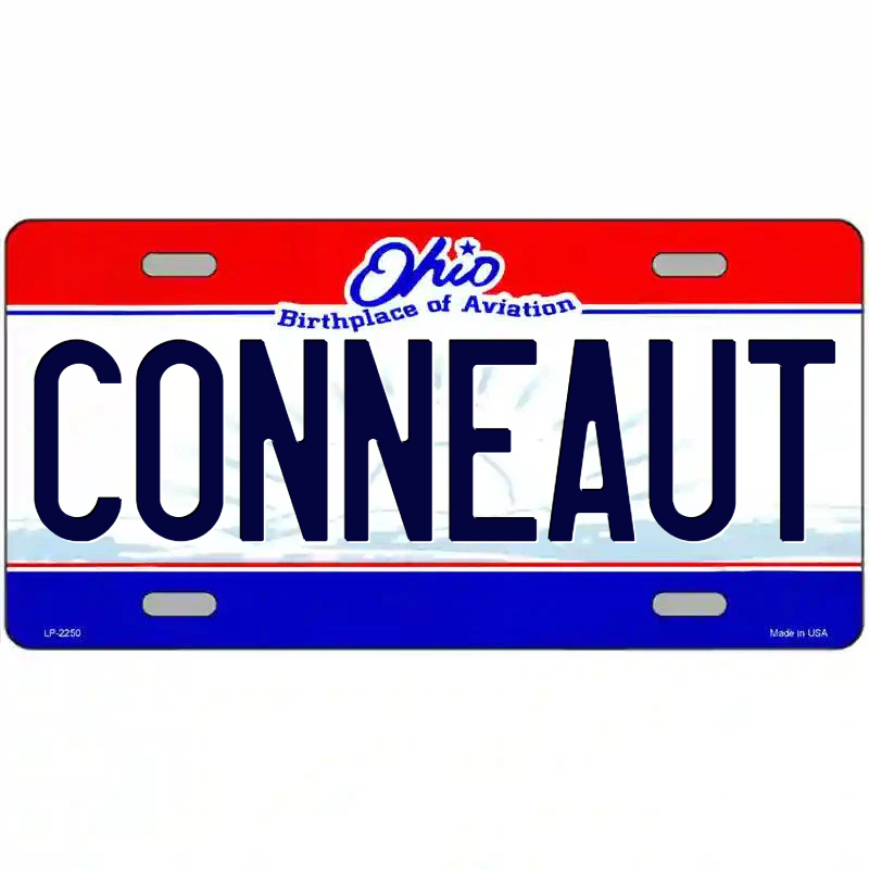 Conneaut Ohio Metal Sign