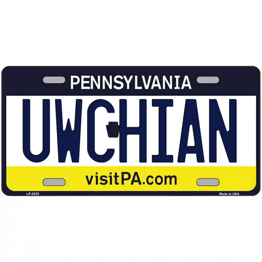 Uwchian Pennsylvania Metal Sign