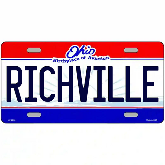 Richville Ohio Metal Sign