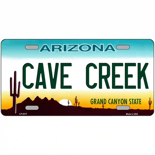 Cave Creek Arizona Metal Sign