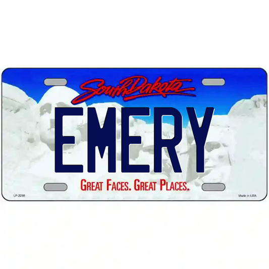 Emery South Dakota Metal Sign