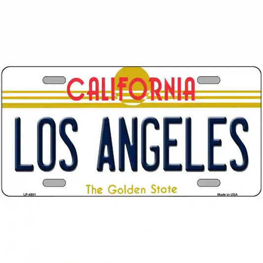 Los Angeles California Metal Sign