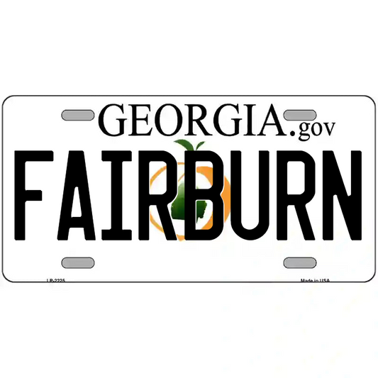 Fairburn Georgia Metal Sign
