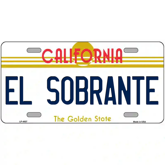 El Sobrante California Metal Sign