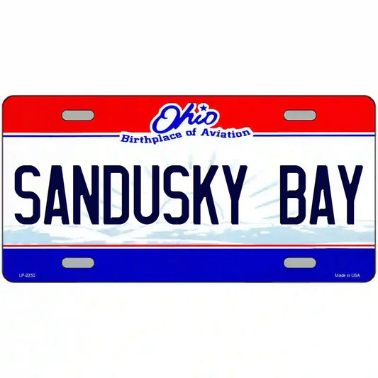 Sandusky Bay Ohio Metal Sign