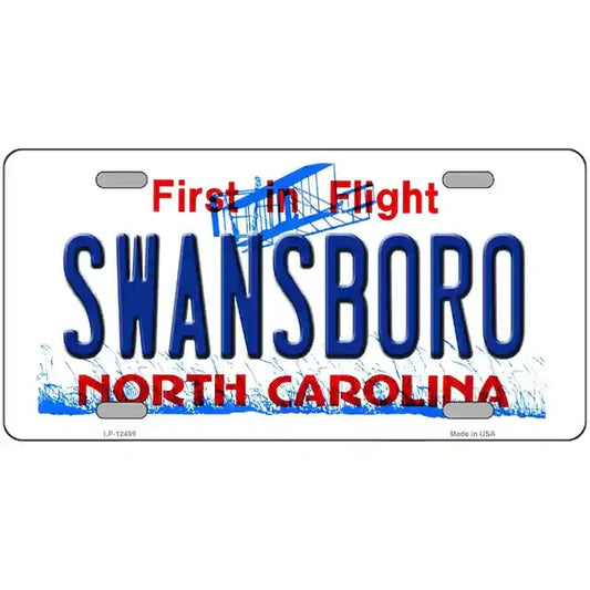 Swansboro North Carolina Metal Sign