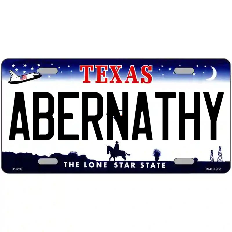Abernathy Texas Metal Sign