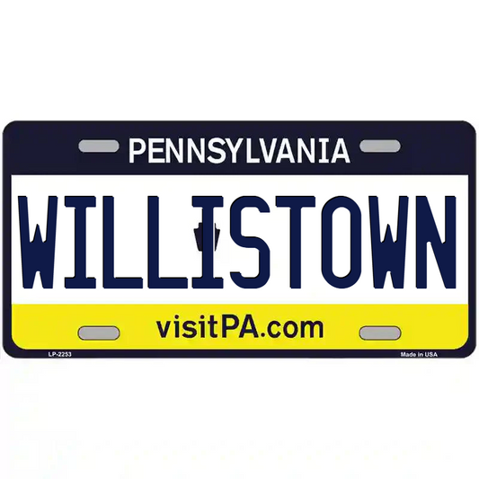 Willistown Pennsylvania Metal Sign