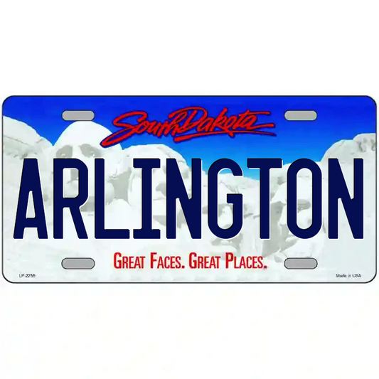 Arlington South Dakota Metal Sign
