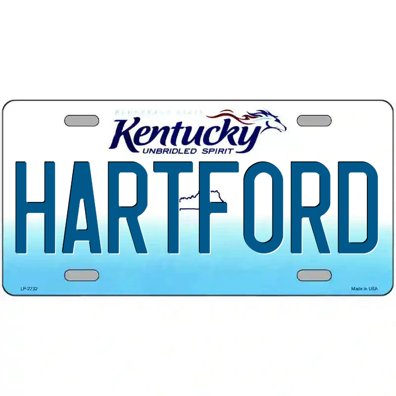 Hartford Kentucky Metal Sign