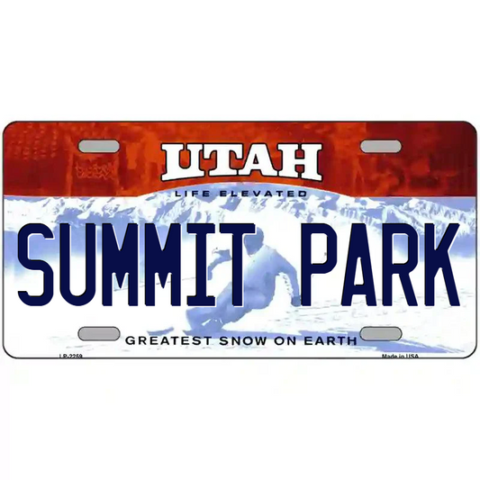 Summit Park Utah Metal Sign
