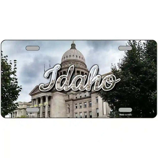 Idaho Capital Building Metal Sign