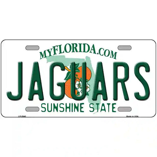 Jaguars Florida Metal Sign