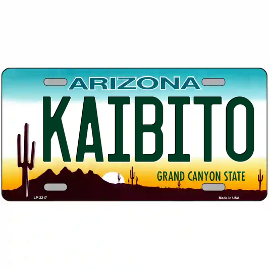 Kaibito Arizona Metal Sign