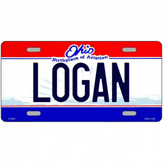 Logan Ohio Metal Sign