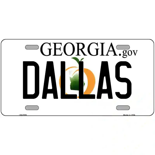 Dallas Georgia Metal Sign