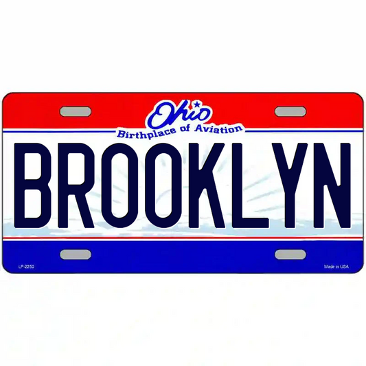 Brooklyn Ohio Metal Sign