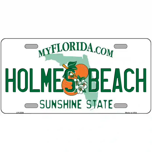 Holmes Beach Florida Metal Sign