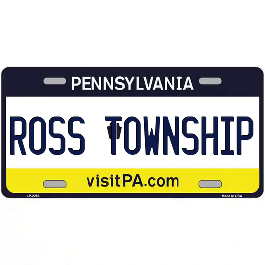 Ross Township Pennsylvania Metal Sign