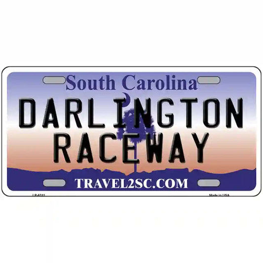 Darlington Raceway South Carolina Metal Sign