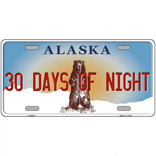 30 Days of Night Alaska Metal Sign