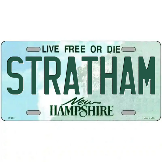 Stratham New Hampshire Metal Sign