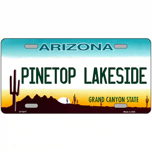 Pinetop-Lakeside Arizona Metal Sign