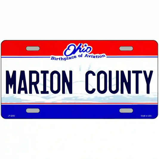 Marion County Ohio Metal Sign