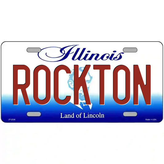 Rockton Illinois Metal Sign