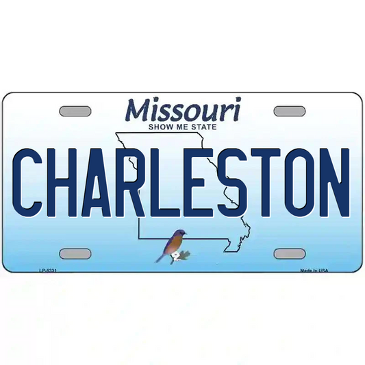 Charleston Missouri Metal Sign
