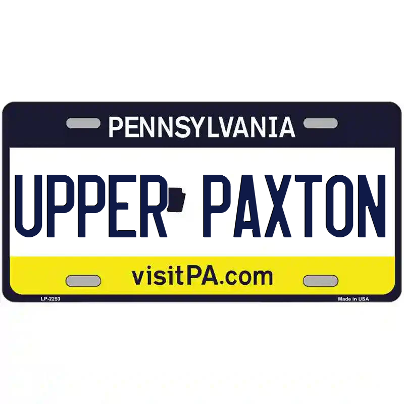 Upper Paxton Pennsylvania Metal Sign